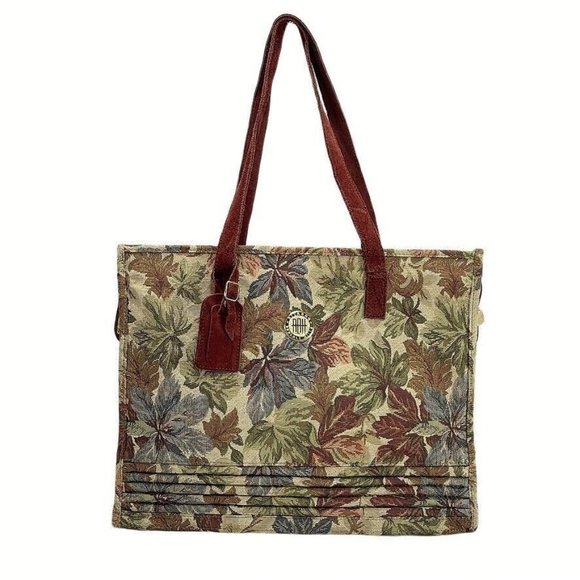 RICARDO BEVERLY HILLS Handbags - RICARDO BEVERLY HILLS Weekender Tapestry Carpetbag Travel Tote VINTAGE